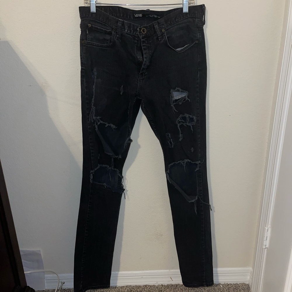 Vans Ripped Skinny Jeans